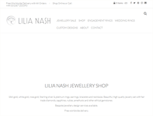 Tablet Screenshot of lilianashjewellery.com